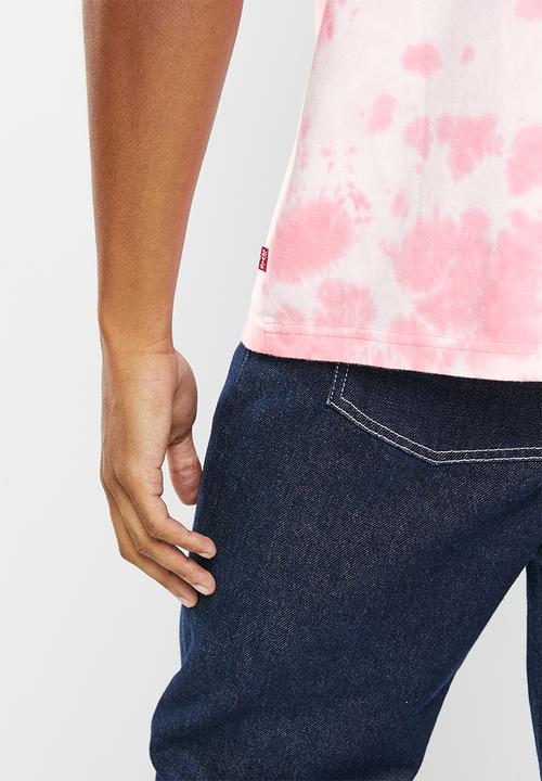 Levi’s® - Short sleeve relaxed fit tee poster - pink dye graph