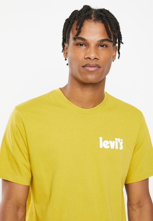 Levi’s® - Short sleeve relaxed fit tee poster color ext - gold