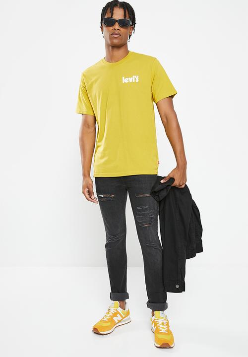 Levi’s® - Short sleeve relaxed fit tee poster color ext - gold