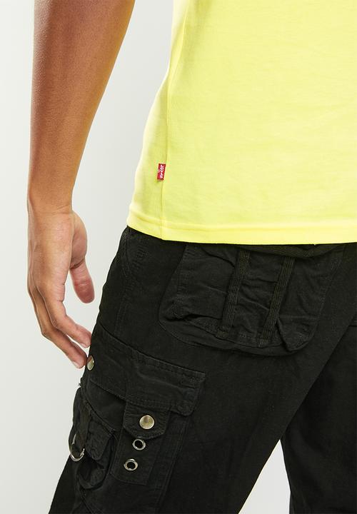 Levi’s® - tropical branded grp tee - lime light