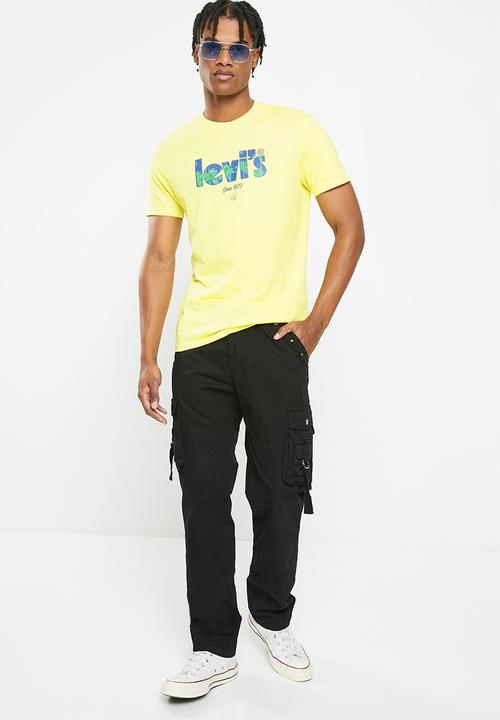 Levi’s® - tropical branded grp tee - lime light