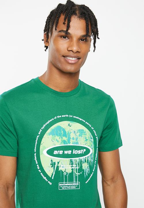 Levi’s® - Are we lost grp tee - alpine green 