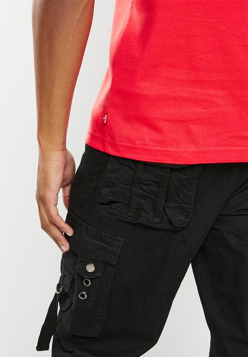 Levi’s® - comic branded grp tee 06 - poppy red