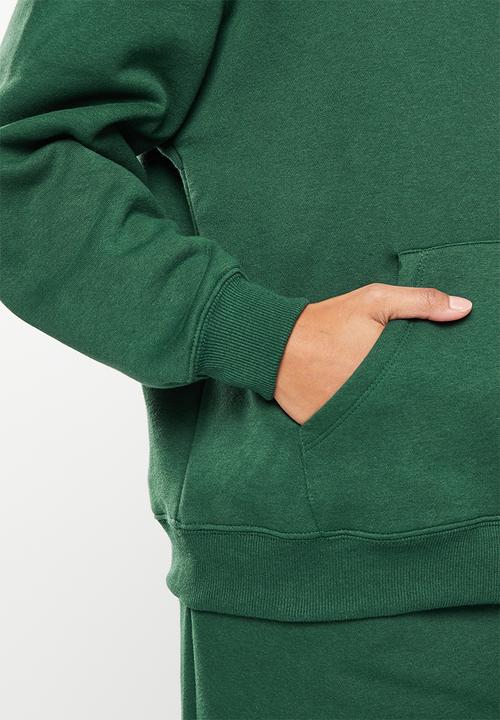 Supré  - Paige oversized printed hoodie - amazon green/nyc