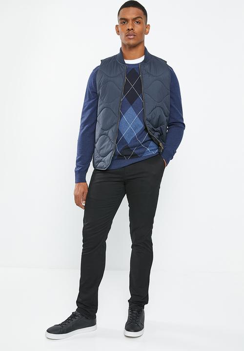 Pringle of Scotland - Tailored/slim fit pant - black