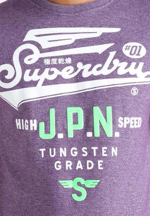 Superdry. - Label Line Tee