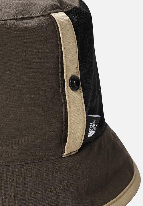 The North Face - Class v reversible bucket hat - new taupe green-khaki stone