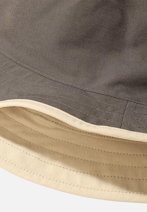 The North Face - Class v reversible bucket hat - new taupe green-khaki stone