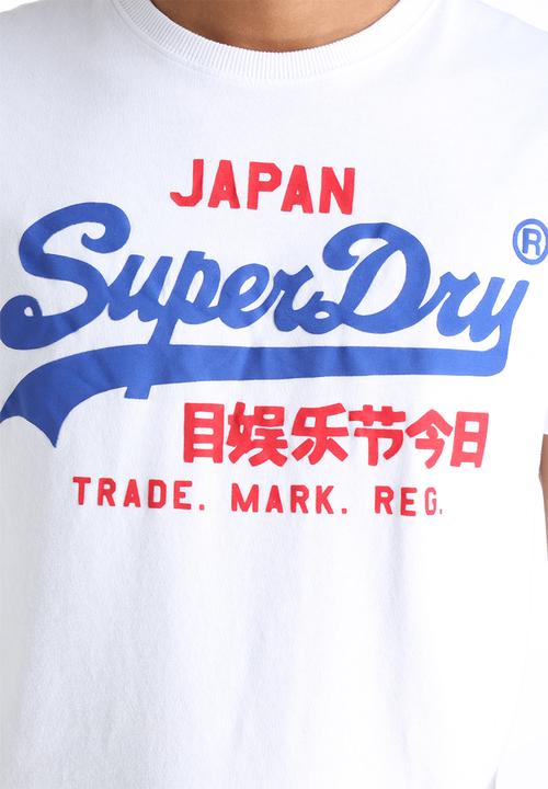 Superdry. - Vintage Logo Entry Tee