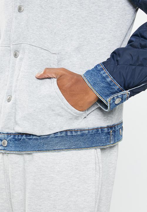Levi’s® - Vntg rev varsity trucker z7781 - medium blue & grey