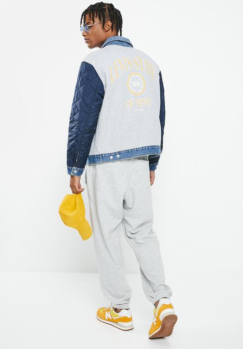 Levi’s® - Vntg rev varsity trucker z7781 - medium blue & grey