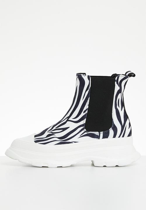 Footwork - Evelynne ankle boot - zebra