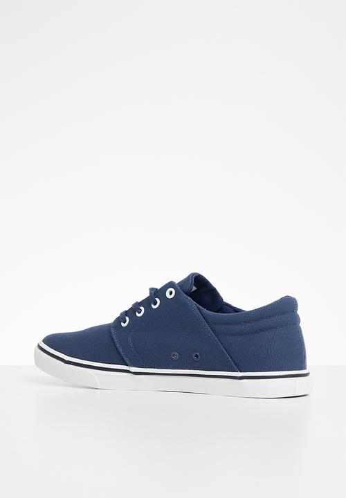 POLO - Classic canvas sneakers - navy