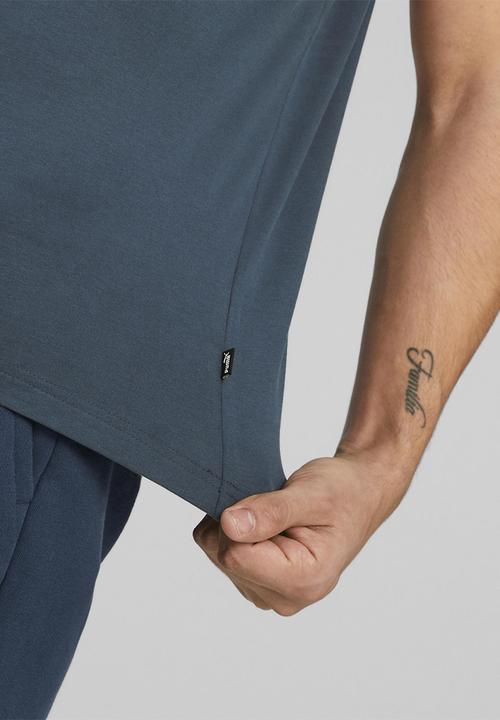 PUMA - Ess elevated tee - dark night