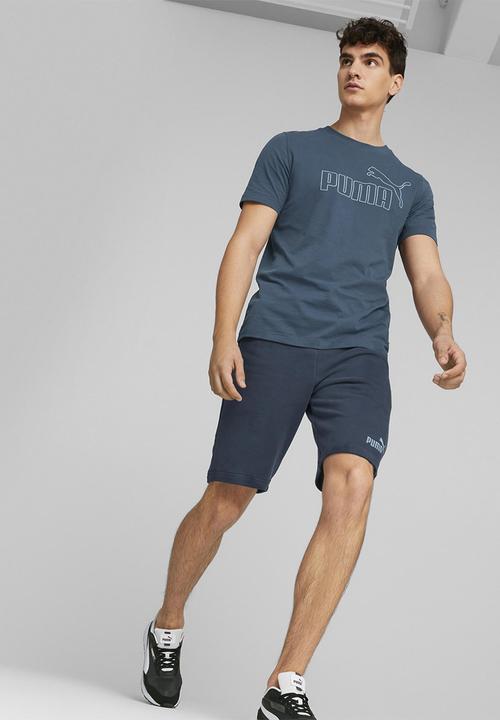 PUMA - Ess elevated tee - dark night