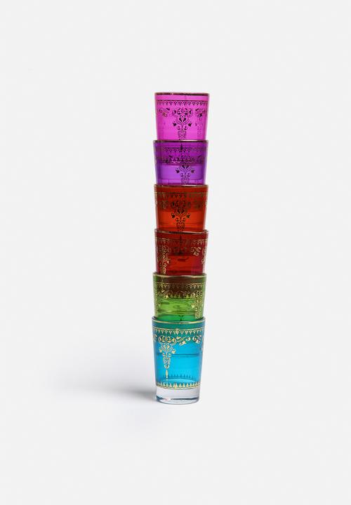 Love Home - Bright Moroccan Glass Set