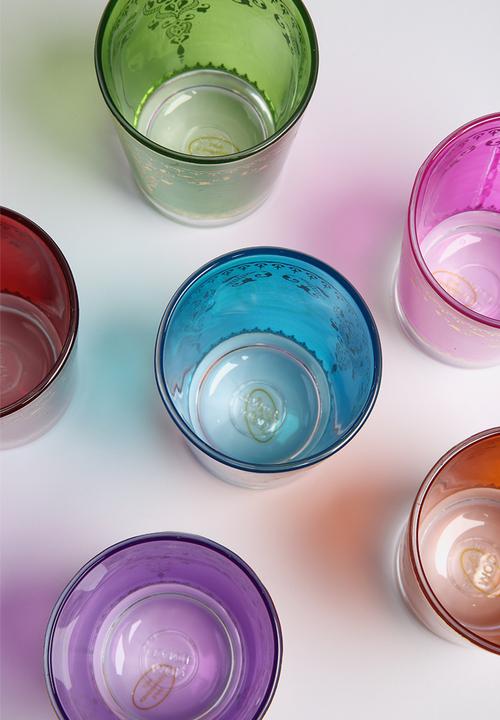 Love Home - Bright Moroccan Glass Set