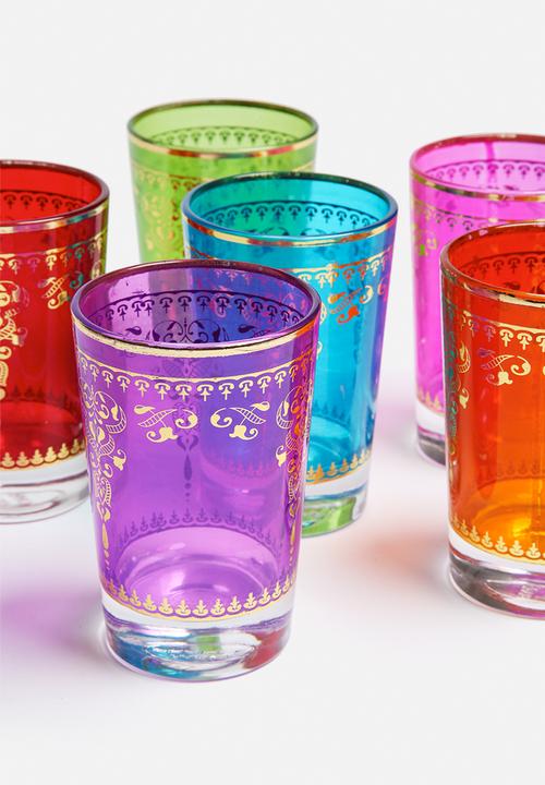 Love Home - Bright Moroccan Glass Set