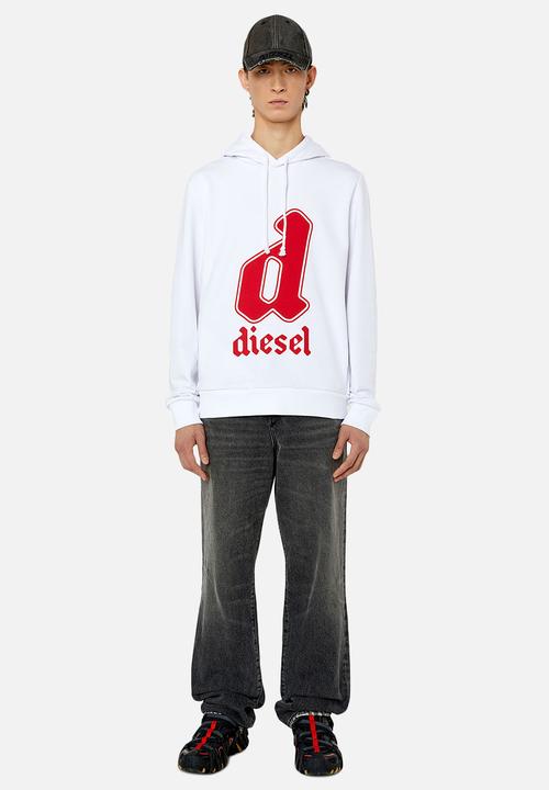 Diesel  - S-ginnout sweat  - white
