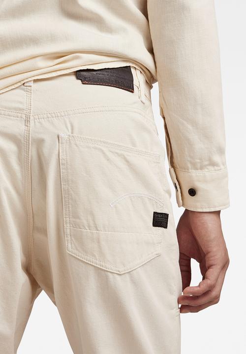G-STAR - Bearing 3d cargo lt wt illinois ecru chambray - ecru