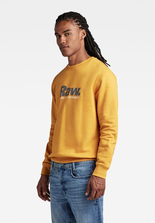 G-STAR - Photographer r sweater - dull yellow