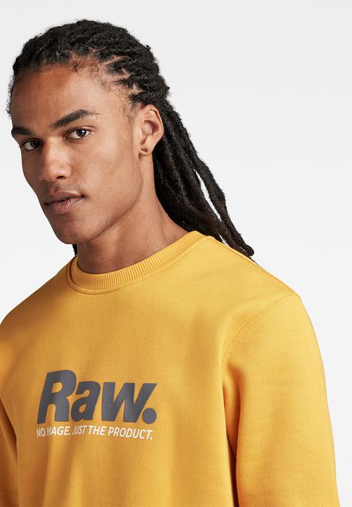 G-STAR - Photographer r sweater - dull yellow