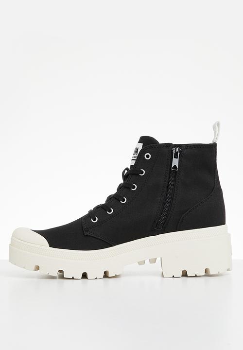 Palladium - Pallabase twill - black/marshmallow