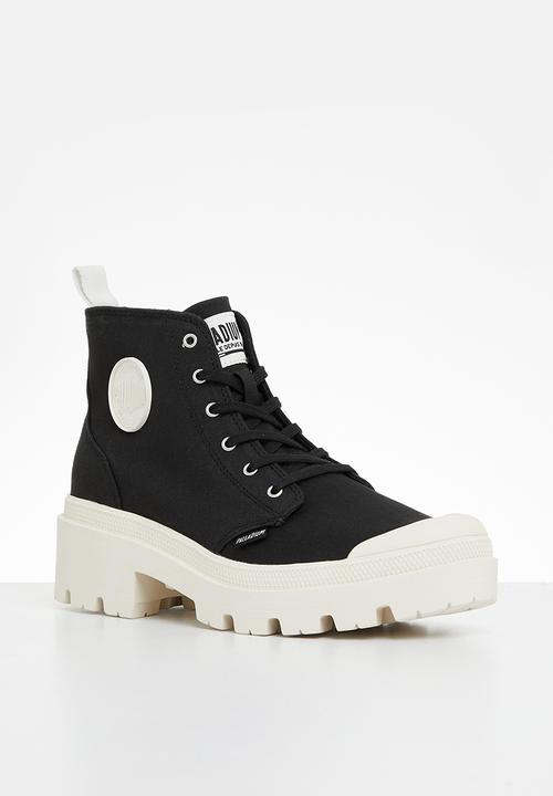 Palladium - Pallabase twill - black/marshmallow