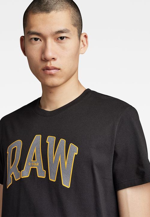 G-STAR - Raw university r t-shirt - dk black