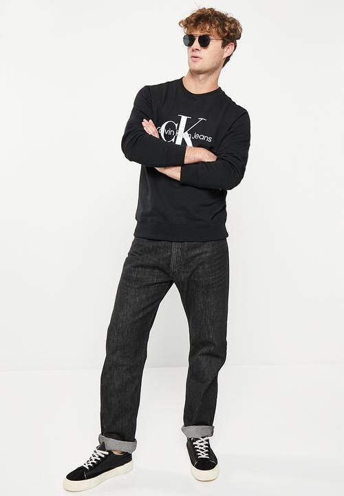 Calvin Klein - Core monogram crewneck - black