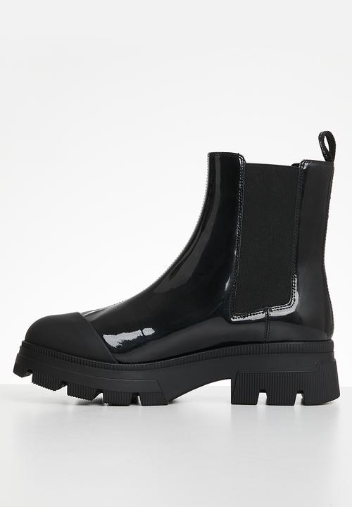 Calvin Klein - Chunky combat chelsea boot - black
