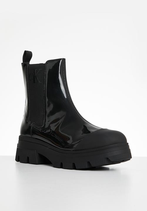 Calvin Klein - Chunky combat chelsea boot - black
