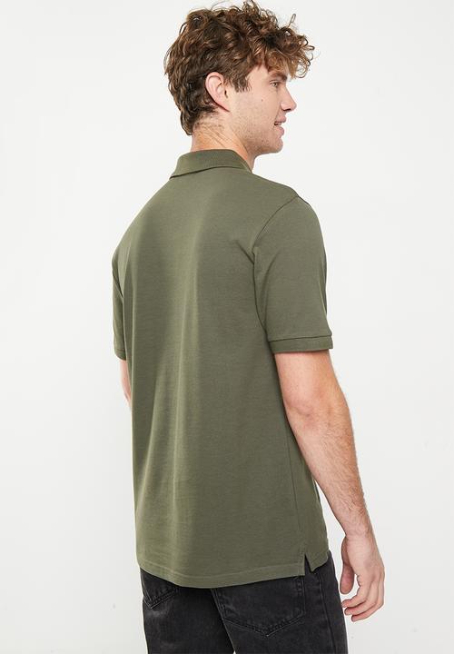 The North Face - Polo piquet - eu - new taupe green (21l)