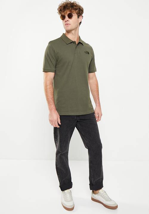The North Face - Polo piquet - eu - new taupe green (21l)