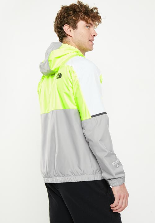 The North Face - Ma wind full zip - meld grey-led yellow-tnf white