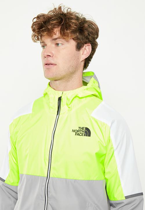The North Face - Ma wind full zip - meld grey-led yellow-tnf white