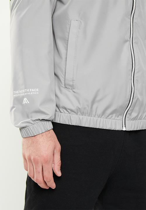 The North Face - Ma wind full zip - meld grey-led yellow-tnf white