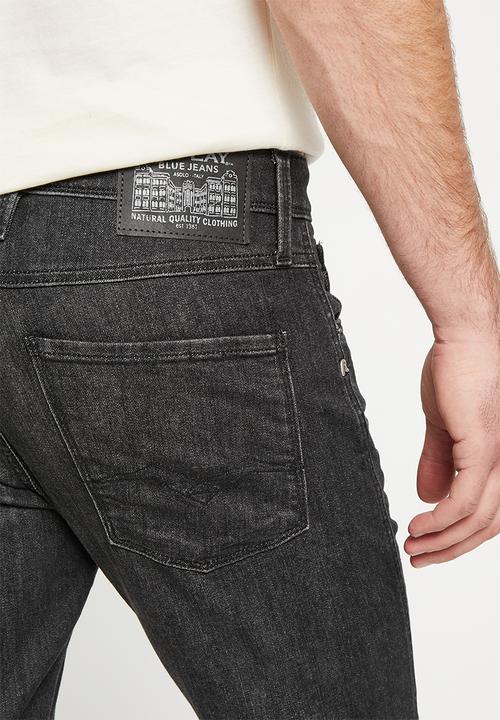 Replay - Pantalone slim tapered - dark grey