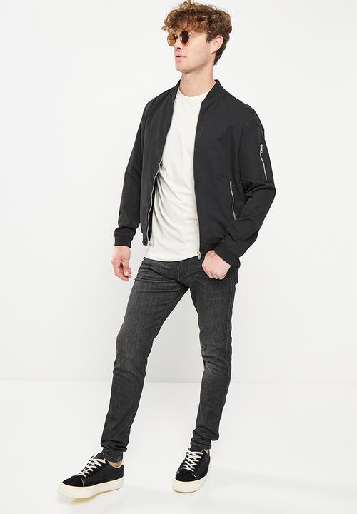 Replay - Pantalone slim tapered - dark grey
