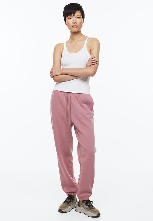 H&M - Cotton-blend sweatpants - pink