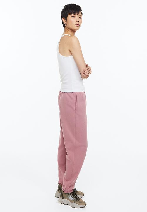 H&M - Cotton-blend sweatpants - pink