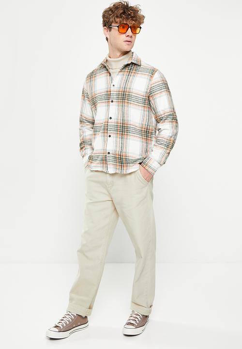 Trendyol - Check shirt - orange