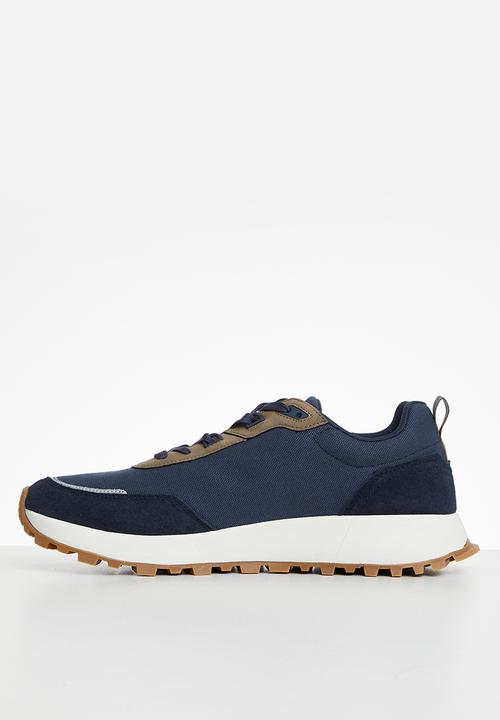 G-STAR - Theq run logo canvas - navy & raven