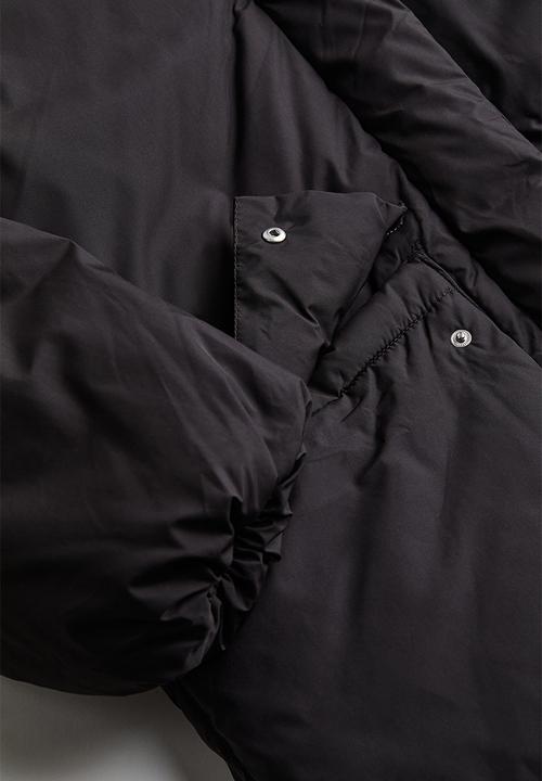 H&M - Hooded puffer coat - black 