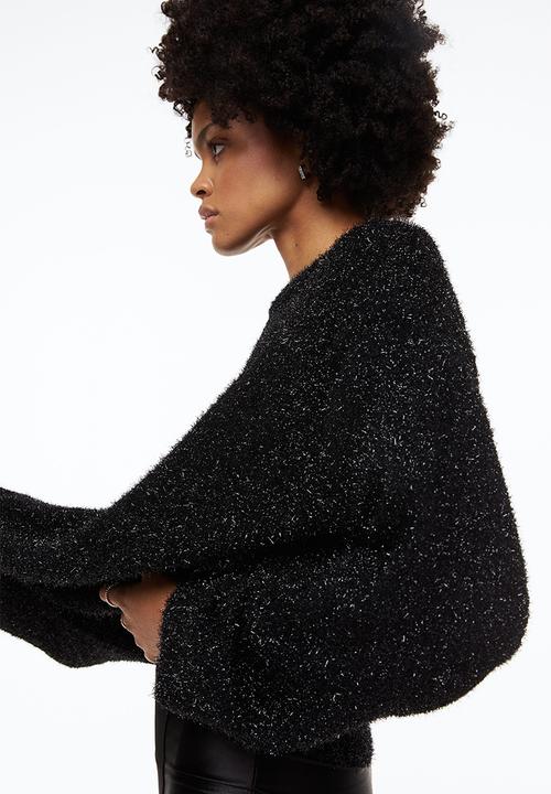 H&M - Glittery dress - black/glittery