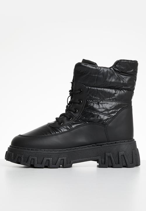 Superbalist - Willow chunky boot - black