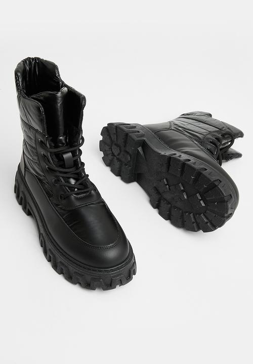 Superbalist - Willow chunky boot - black