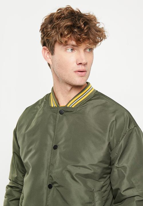 Trendyol - Baseball jacket - khaki