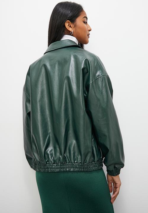 Superbalist - Pu bomber - deep green