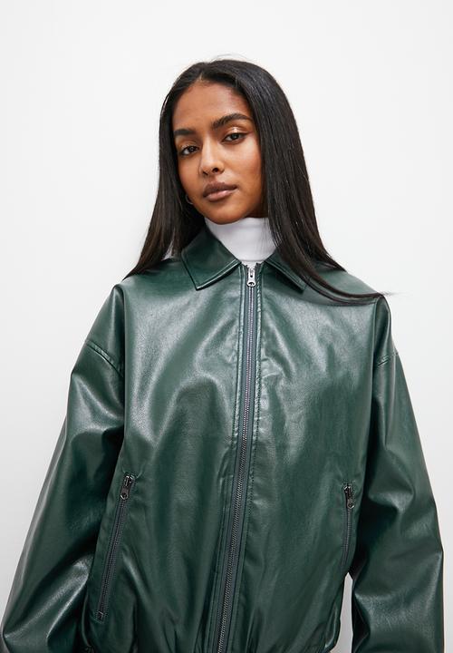 Superbalist - Pu bomber - deep green